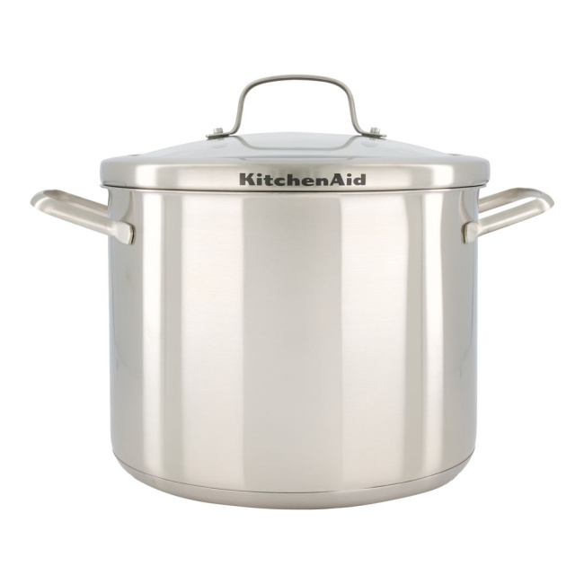 Garnek stalowy z pokrywką Proline 24cm 8l