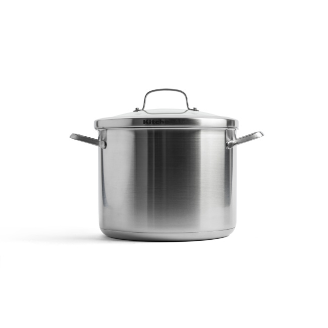 Garnek stalowy z pokrywką Proline 24cm 8l