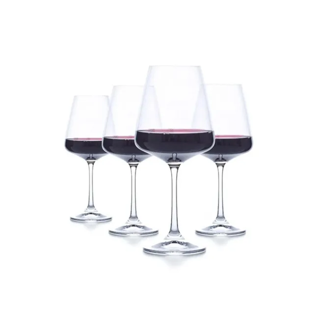 Komplet 4 Kieliszków Moods 450ml do wina czerwonego