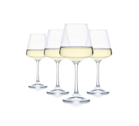 Komplet 4 kieliszków Moods. 360ml do białego wina