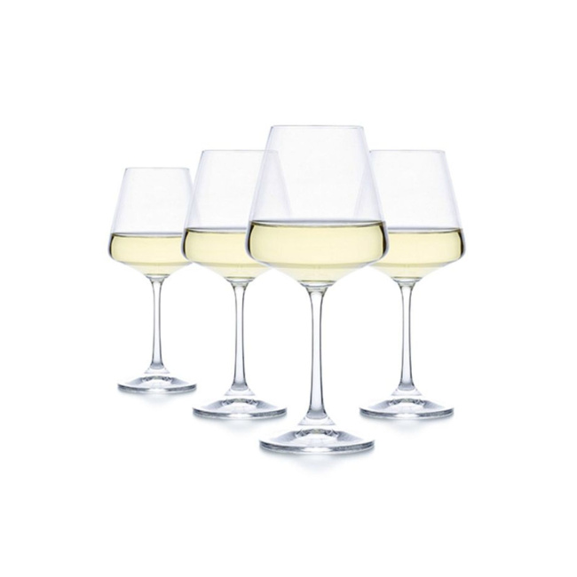 Komplet 4 kieliszków Moods. 360ml do białego wina