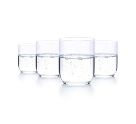 Komplet 4 niskich szklanek Moods 400ml