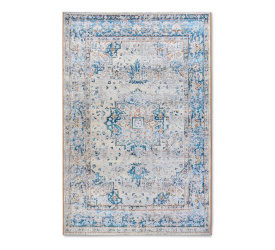 Dywan Rene 120x180cm Cream Blue do wnętrz i na zewnątrz