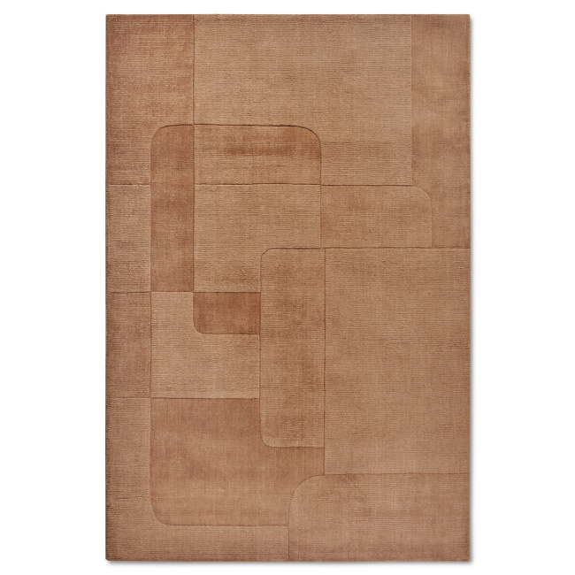 Dywan Charlotte 120x170cm Copper Brown 100% wełna