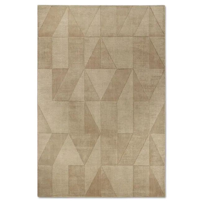 Dywan Ursule 80x150cm Beige 100 proc. wełna