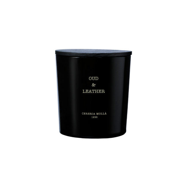 Świeca Oud leather  600g 3 Knoty