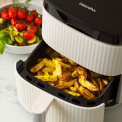 Frytkownica beztłuszczowa Airfryer 5l Silhouette kremowy - 5
