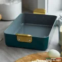 Naczynie do pieczenia Stanley Tucci™ 46,5x27,7cm Venetian Teal - 4