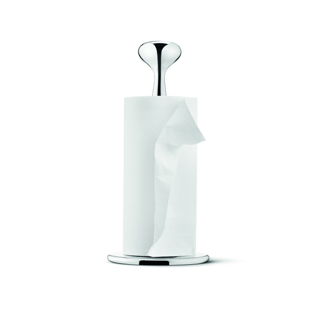 Stojak na ręcznik papierowy Alfredo 32cm stal polerowana - 1