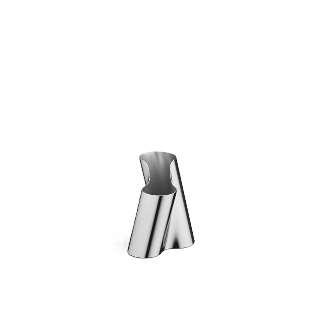 Wazon Lituus 20,4x13,3x15,9cm stal polerowana - 1