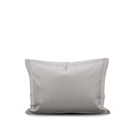 Komplet 2 poszewek na poduszki Aziza 50x70cm szary