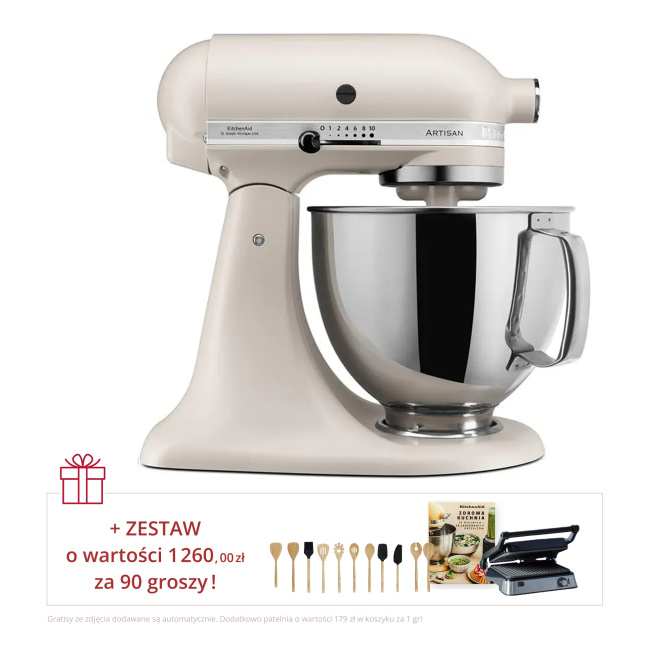 Zestaw Mikser Artisan 5/125 Milkshake + akcesoria