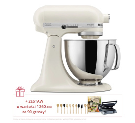 Zestaw Mikser planetarny Artisan 5/125 porcelanowy + akcesoria