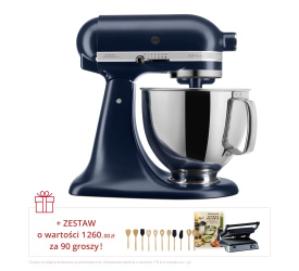 Zestaw Mikser planetarny Artisan 5/125 atramentowy + akcesoria