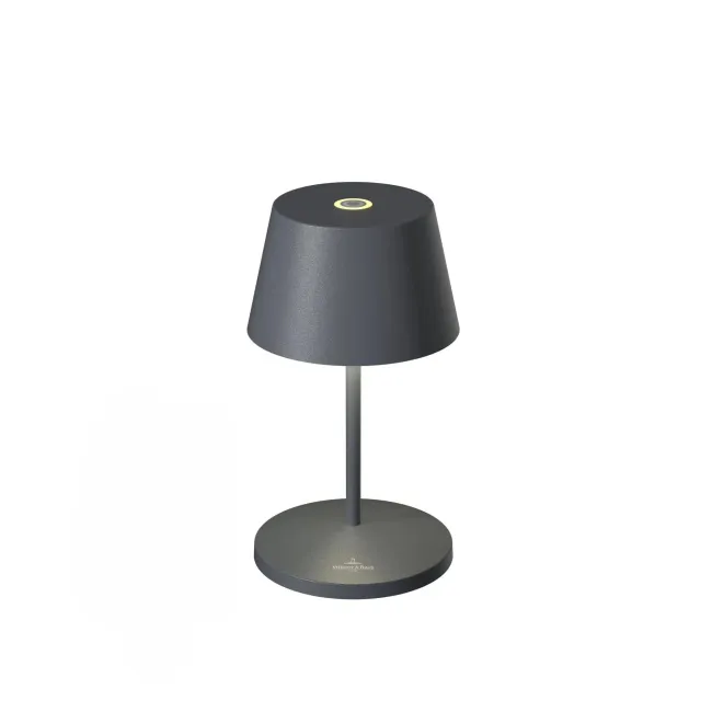 Lampa LED Seoul RC 2.2W, 250lm, 4400K (akumulator + ładowarka) antracytowa