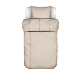 Pościel Suvie 160x200cm beżowa