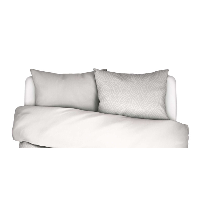 Komplet 2 poszewek na poduszki Dolores 70x80cm biały