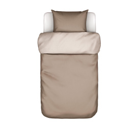 Pościel Erla 160x200cm taupe