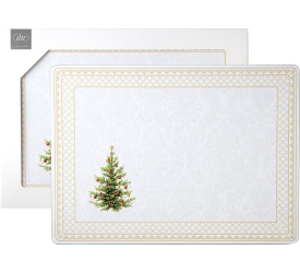 Komplet 2 podkładek Christmas Tree 40x29cm 