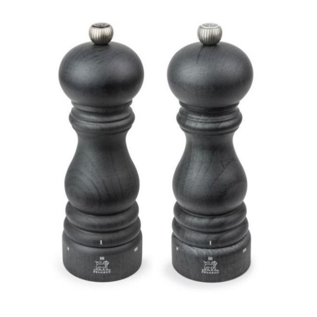 Zestaw Młynków Paris 18cm Zirlion grafitowy 