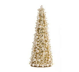 Dekoracja choinka Pearl rozmiar L