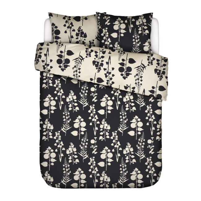 Komplet pościeli Liva 160x200cm + 2/50x70cm antracytowy