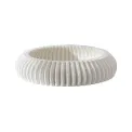 Misa dekoracyjna Linea 20,5x4,5cm biała - 1