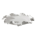 Misa dekoracyjna Volant 68x10,5cm biała - 1