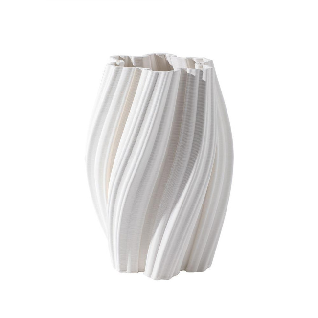 Wazon Retorta 30x24cm 3d biały