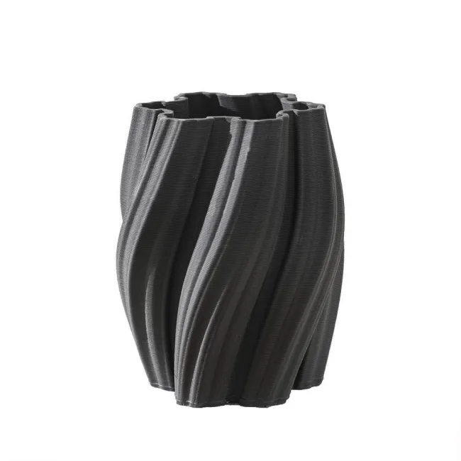 Wazon Retorta 20,5x16,5cm 3d czarny