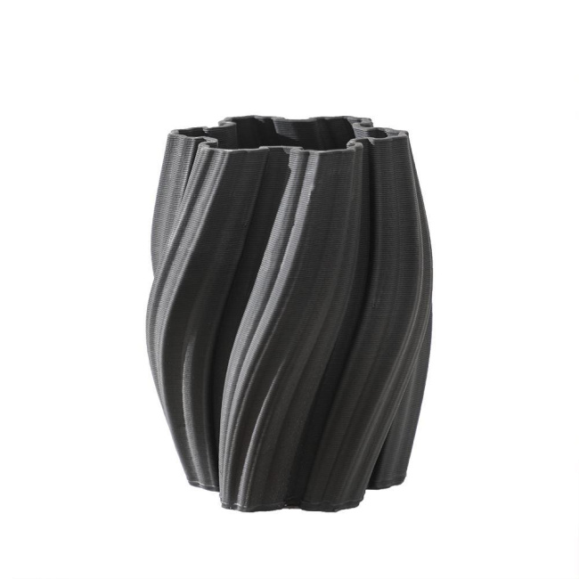 Wazon Retorta 20,5x16,5cm 3d czarny