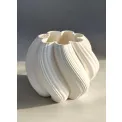 Wazon Retorta Pila 20x25,7cm 3d biały - 4