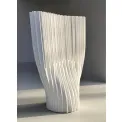 Wazon Pinna 34x25,5cm 3d biały - 3