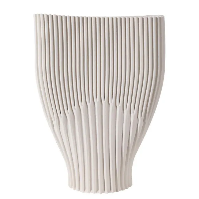 Wazon Pinna 34x25,5cm 3d biały