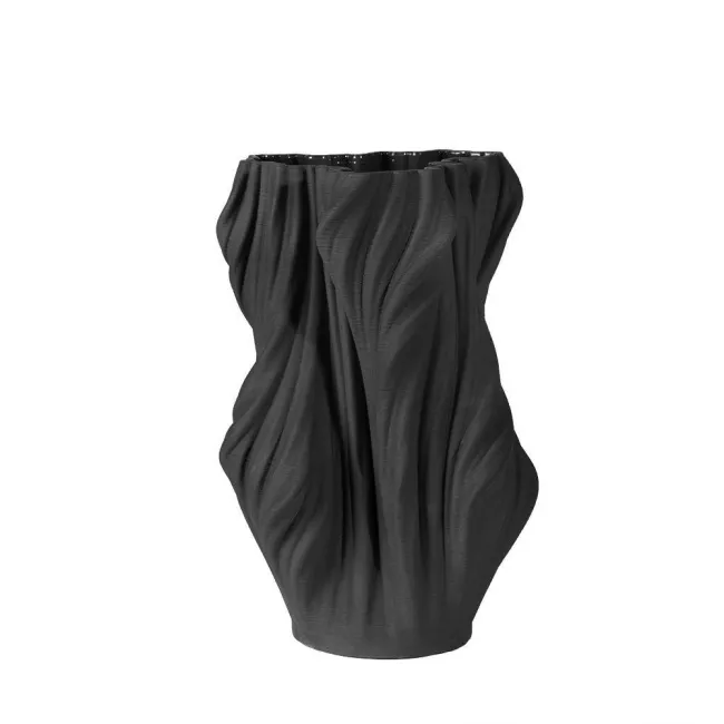 Wazon Vestis 41x27cm 3d czarny