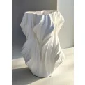 Wazon Vestis 41x27cm 3d biały - 5