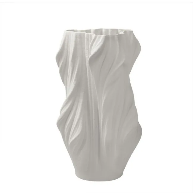 Wazon Vestis 41x27cm 3d biały