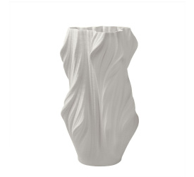 Wazon Vestis 41x27cm 3d biały