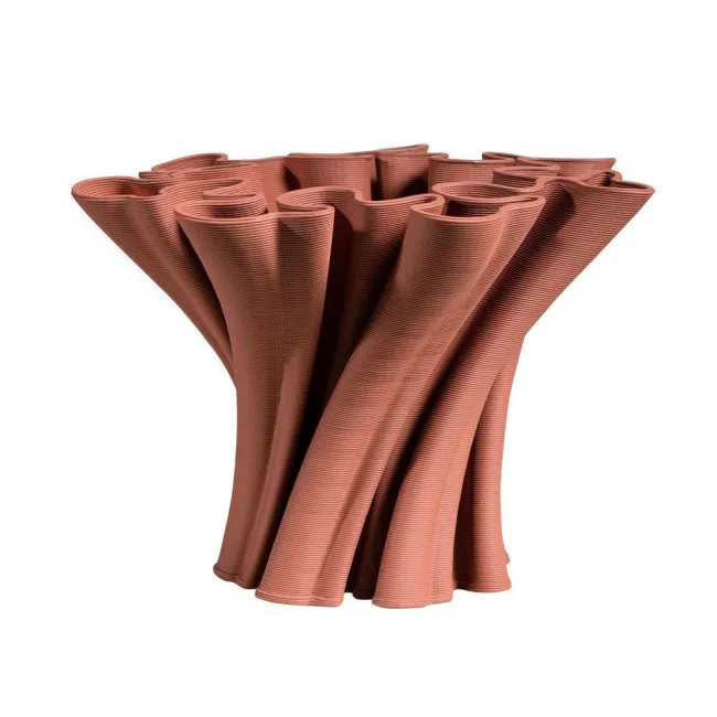 Wazon Tornado 19x24,5cm ceglany