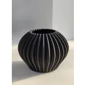 Wazon Cactus 17,5x25,5cm 3d czarny - 3