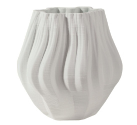 Wazon Sahara 22x20cm 3d biały