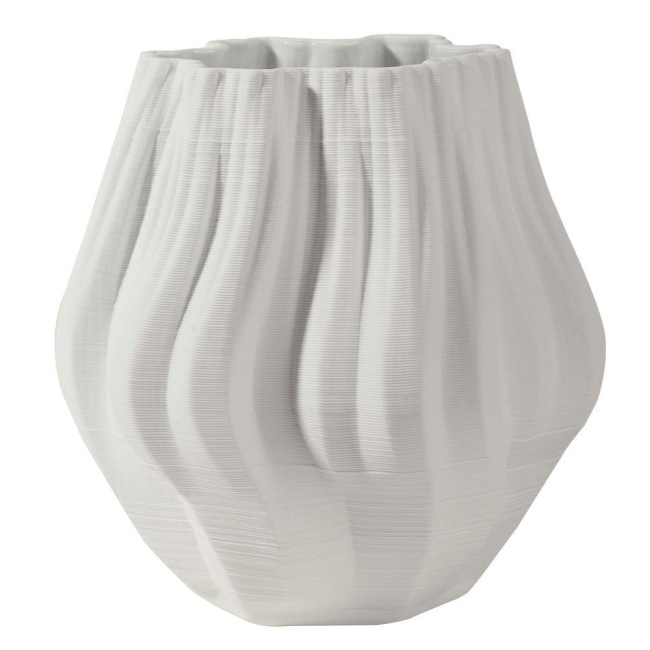 Wazon Sahara 22x20cm 3d biały