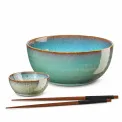 Komplet 2 miseczek Poke Bowl Tamari + pałeczki - 1
