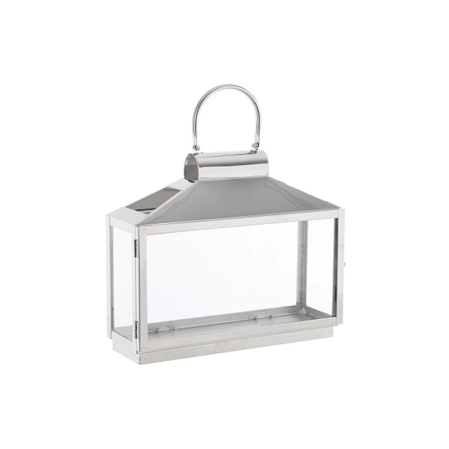 Latarnia Nilak 27,5x34x11cm silver - 1