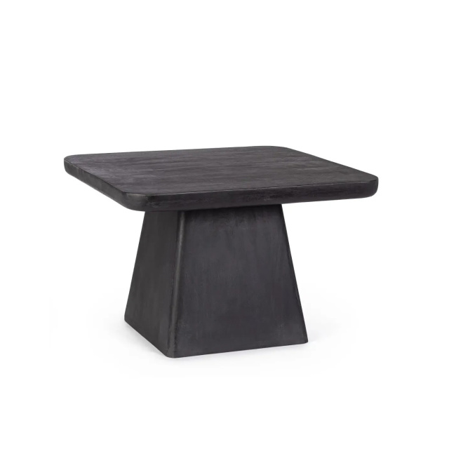 Stolik kawowy Fuji 60x60x40cm kwadratowy czarny - 1