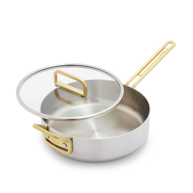 Patelnia Stanley Tucci™ 26cm 3,78l + pokrywka 3-PLY stalowa