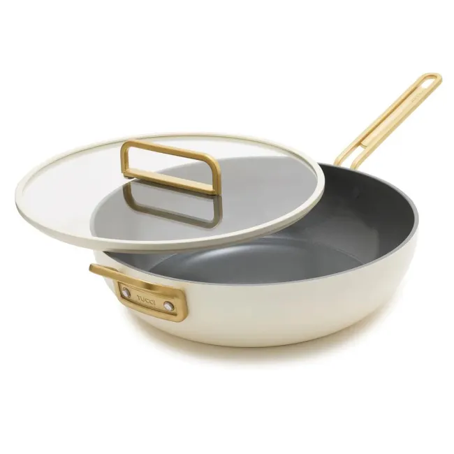 Patelnia Stanley Tucci™ 33cm + pokrywka Off White II