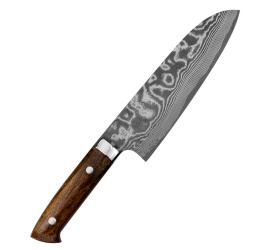 Nóż IW 18cm Santoku ręcznie kuty