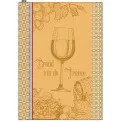 Ręcznik kuchenny 50x70cm Grand Vin de France Gold