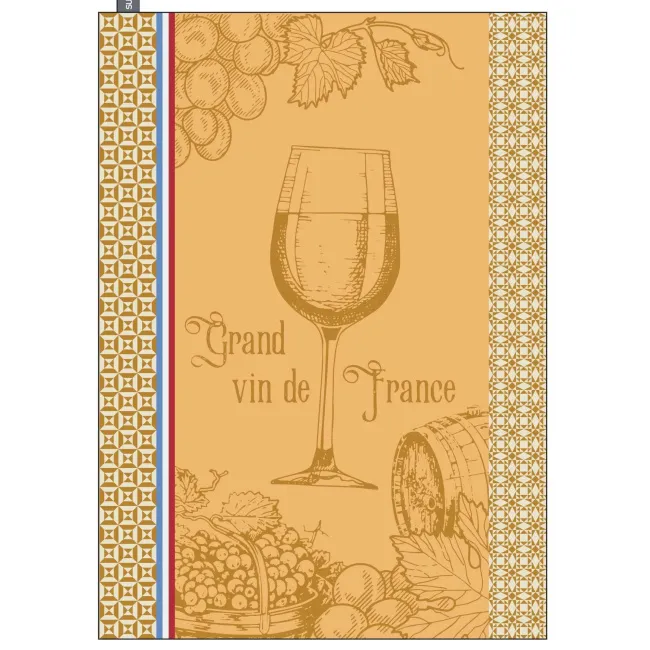Ręcznik kuchenny 50x70cm Grand Vin de France Gold